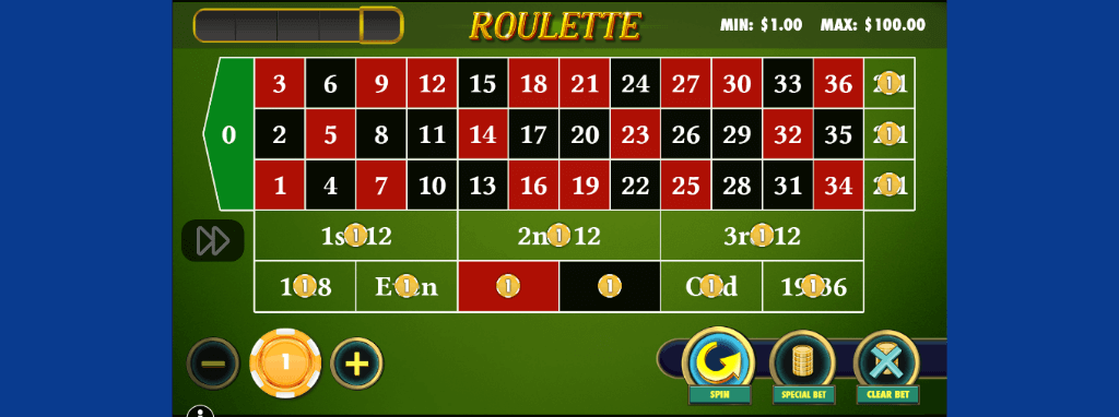 outside bet using pragmaticplay roulette app